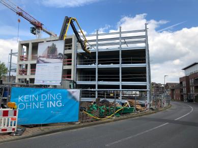 Neubau einer Mobilstation auf der Ostpromenade in Erkelenz