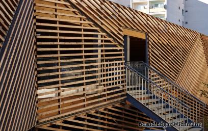 Ingenieurkammer-Bau NRW, KDOI, das Parkhaus aus Holz, Marco Kolloczek